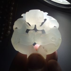 Stone jewelry Chinese Japanese pendant